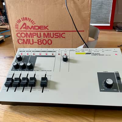 Amdek (Roland) CMU-800 Analog Synthesizer & Drum Machine MIDI CV/GATE image 2