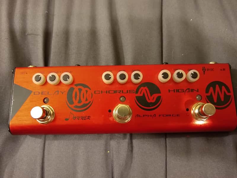 Donner Alpha Force 3 in 1 Delay - Chorus - Distortion True Bypass image 1