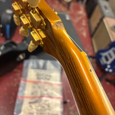 2000 Gibson Custom Shop Historic '52 ES-295 with Bigsby Antique Gold image 22