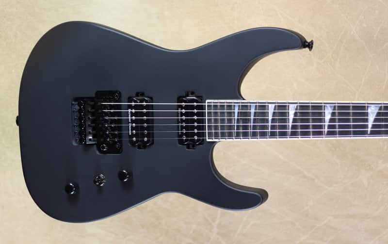 Jackson USA Custom Shop SL2H Speed Neck Soloist Satin Black Guitar Specs:  Model Name:  Custom Shop image 1