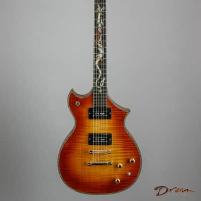 1998-2000 Harvey Leach Dragon, Mahogany/Maple/TW Doyle Pickups image 1