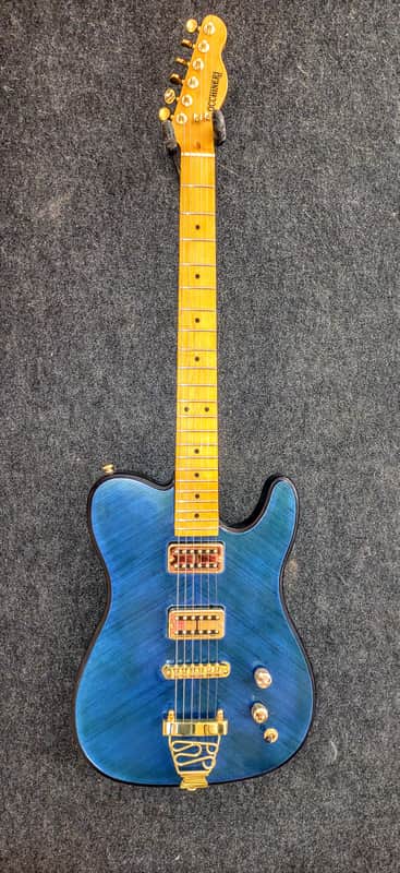 T style Occhineri custom blue Herring Bone top 2025 - Blue nitro image 1