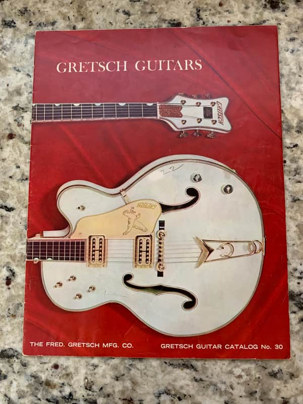 Gretsch Guitar Catalog 1961 Rare Original Rancher Sun Valley Corsair ElDorado Bikini Corvette Duo Jet Firebird Clipper Anniversary image 1