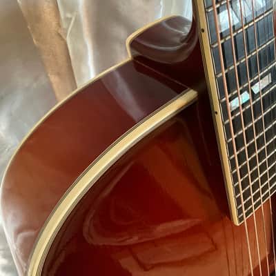 1975 D'Aquisto New Yorker MINT Sunburst Hollowbody Guitar With Original Hard Shell Case image 10