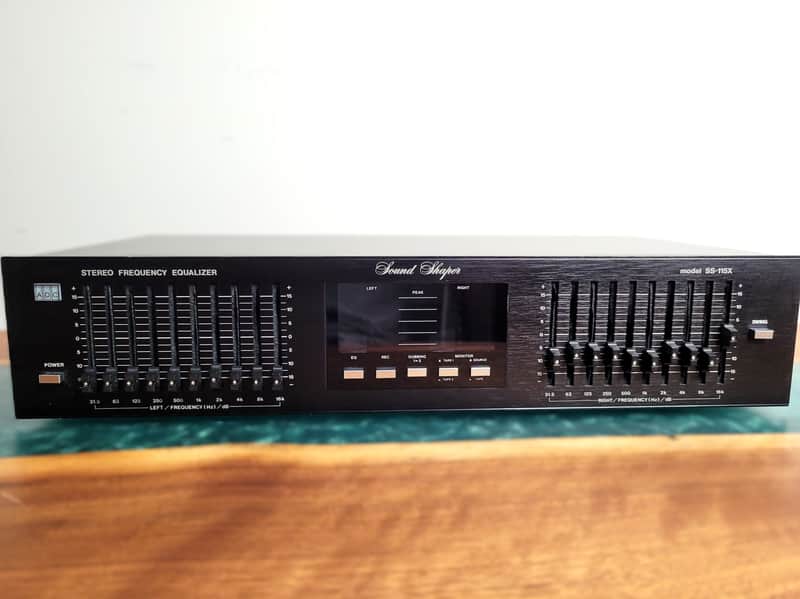 ADC Sound Shaper SS 115X 10 Channel Stereo Frequency Equalizer Tested RARE image 1
