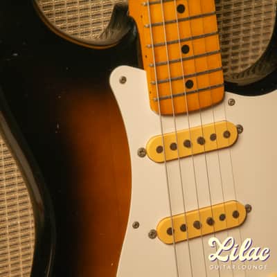 1989 Fender Japan Stratocaster ST-57 - Sunburst image 13