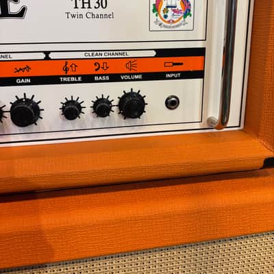 Pre-owned Orange TH-30 Head w/case & footswitch image 4