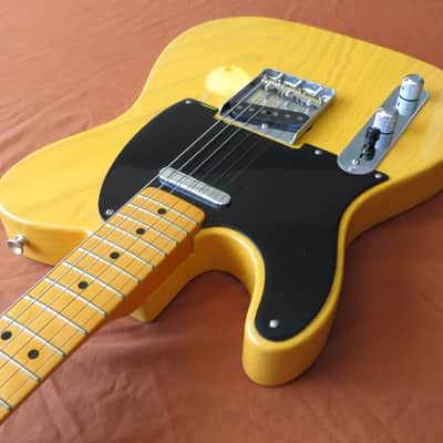 Lefty, Left Handed Fender American Vintage ‘52 Telecaster Reissue, Maple Fretboard, Butterscotch Blo image 5