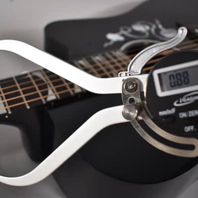 2026 Gibson Dave Mustaine Songwriter Acoustic-Electric | Ebony Finish W/OHSC image 19