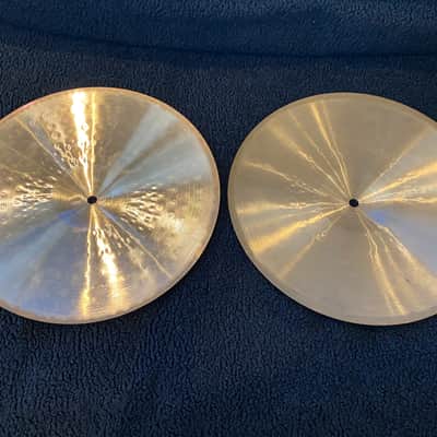 Zildjian 14" Amir Hi-Hat Cymbals (Pair) 1980s - Traditional image 6