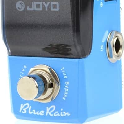 Joyo JF-311 Emerald (Overdrive) True Bypass Mini Pedal w/ Patch Cables image 3