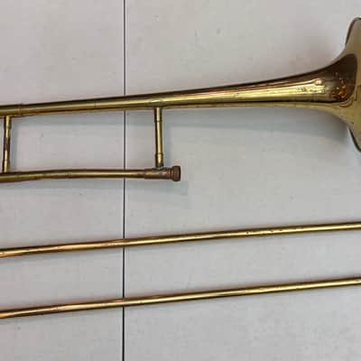 Blessing Tenor Trombone — SN 494710 — Fair condition, original case & mouthpiece image 10