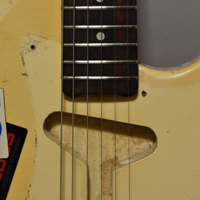 1981 Fender Bullet Standard Ivory Electric Guitar image 15