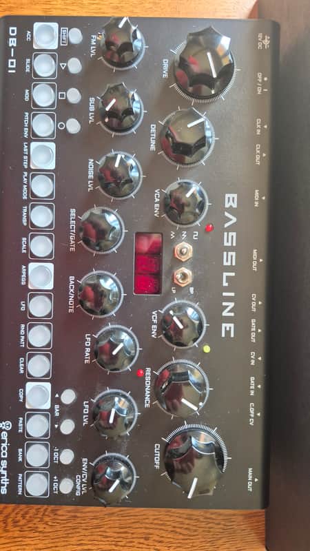 Erica Synths Bassline DB-01 Desktop 2014 - Present - Black image 1
