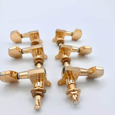 Machine Heads - Set of 6 - Gold - 3 X 3 image 4