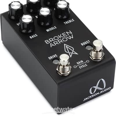 Jackson Audio Broken Arrow Overdrive Pedal - Anodized Black (BrokenArrowBKd1) image 5