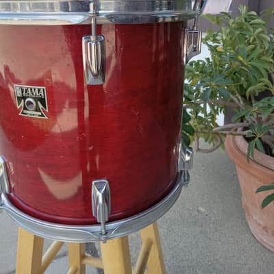 Tama Superstar X-tra Series 13" Tom 1980's - Cherry Wine image 3