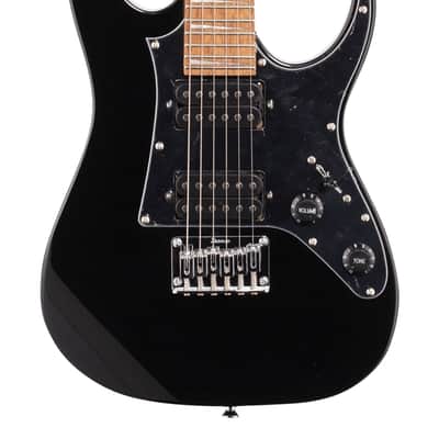 Ibanez GRGM21 Gio Mikro Electric Guitar Black Night image 3