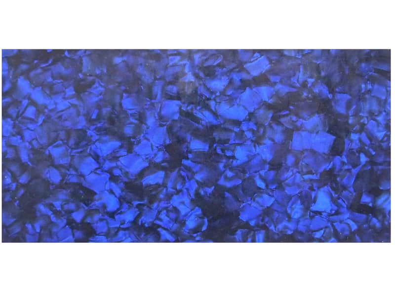 Incudo Incudo Blue Pearloid Celluloid Sheet - 200x100x1.2mm (7...