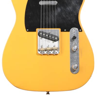 Fender 75th Anniversary Vintera Road Worn 1951 Telecaster Electric Guitar - Butterscotch Blonde image 2