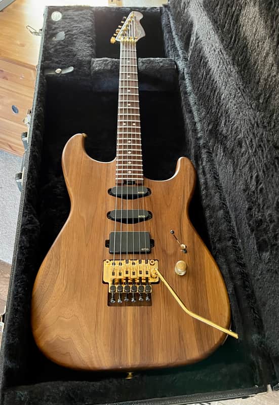 Chubtone  Strat 2019 Hand oiled walnut image 1