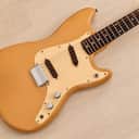 1960 Fender Duo Sonic Vintage Pre-CBS Electric Guitar Desert Sand Slab Board w/ Bulwin Case