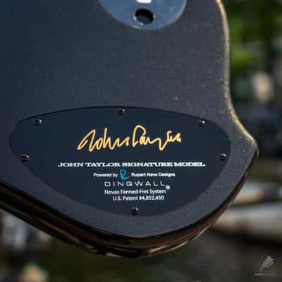 Dingwall JT3 4-String John Taylor Signature – Metallic Black image 7