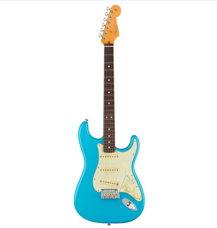 Fender American Professional II Miami Blue - Used image 1