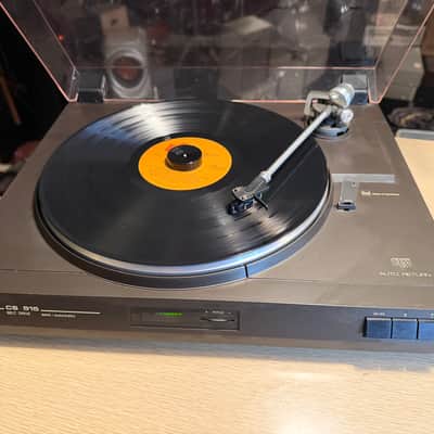 DUAL CS 515 Turntable Black with D71EE Cartridge in good condition Serviced Rare image 4
