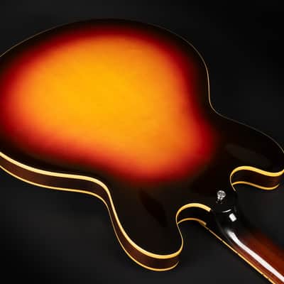 2018 Gibson Memphis ES-335 Traditional - Antique Sunset Burst | USA Semi-Hollow Block Inlays Rounded Neck 3.43kg | OHSC image 15