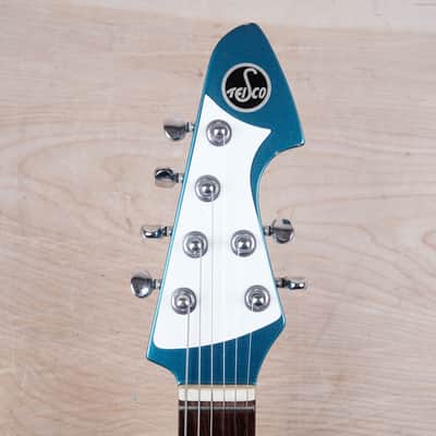 Teisco Spectrum SP-62 MIJ Kawai Reissue 1999 Metallic Blue Japan w/ Bag image 20