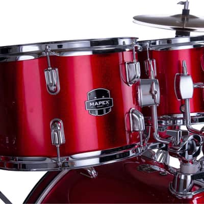 Mapex Drum Kit Comet Series BeBop Infra Red CM5844FTC-IR image 9