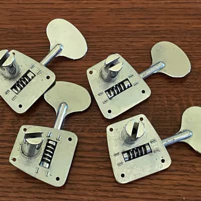 1968 Fender Jazz Precision bass Telecaster set lollipop oval tuners tuning pegs image 7