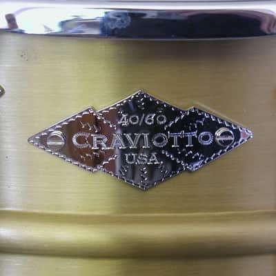 Craviotto AK Brass Snare Drum - 14 x 6.5 Masters Metal, 2013 – Excellent Condition - #40 of 60 image 19
