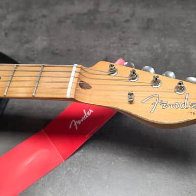 Fender 1958 Telecaster J Mascis BRAND NEW Artist Signature Custom Pickups Mirror Pick Guard Aged Road Worn Relic Neck 50s Vintage Reissue Tele Guitar - Bottle Rocket Blue Flake Metallic image 8