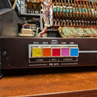 Vintage 1970s SLM Concert Spectrum Analog Synth/Keyboard/Organ image 8