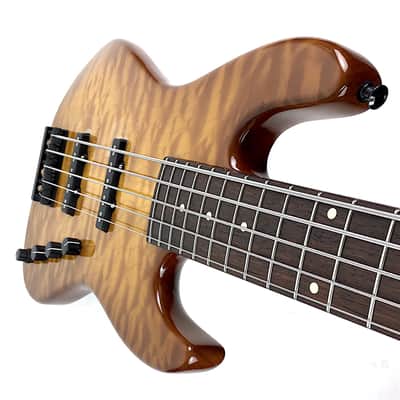 Sadowsky NYC Vintage 5-21 Standard J-Bass 2019 Quilted Maple/Brazilian Rosewood image 3