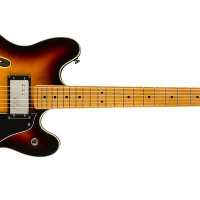 Squier STARCASTER-CV-MN-RS1 Semi-Hollow Electric Guitar With Maple Fingerboard - Classic Vibe Series Starcaster with Maple Fingerboard -3TS image 1