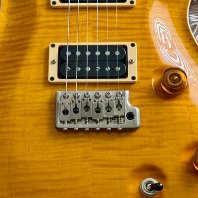 1996 PRS CE 24 Vintage Yellow Electric Guitar image 5