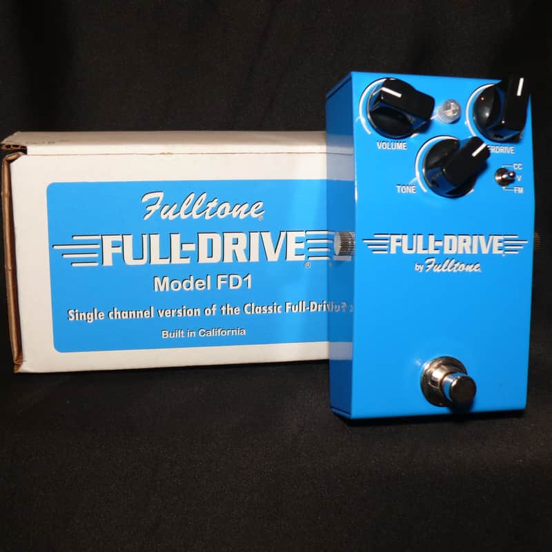 2022 Fulltone FD1 Full-Drive 1 Overdrive Blue