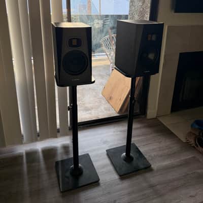 ADAM Audio T7V 7" Active Studio Monitors (Pair) 2010s Black image 1