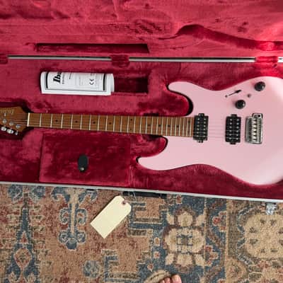 Ibanez AZ2402-PKF Prestige 2019 - 2020 - Pink Flat image 1