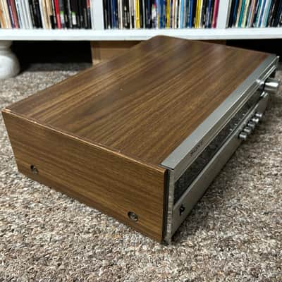 Vintage Sony ST-5055 FM Stereo/FM-AM Tuner Solid State Woodgrain 1970s TESTED ✅ image 16