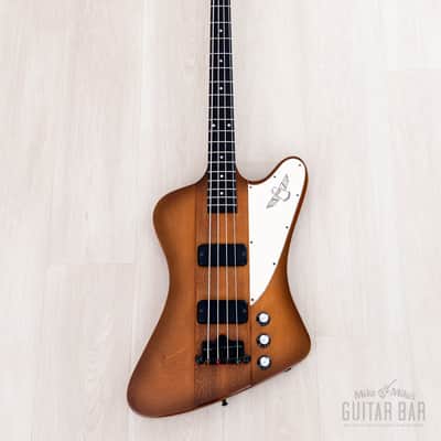 1999 Gibson Thunderbird IV Limited Edition Neck Through Bass Natural Burst w/ Case image 2