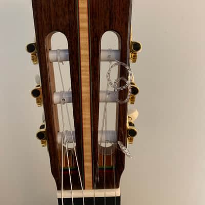 Rios Nebro Guitars Classical concert guitar  2021. Western Cedar top. image 6