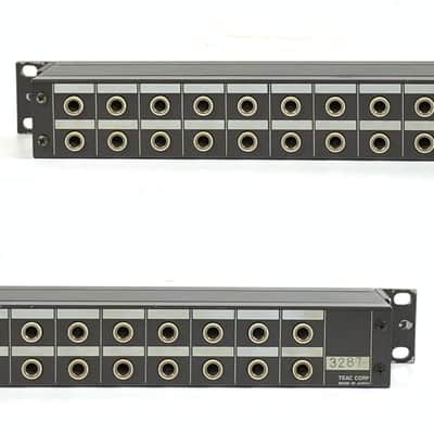 TASCAM PB-32P 32-Point Patch Bay 1U Rack Mount Audio Patchbay TGHM image 7