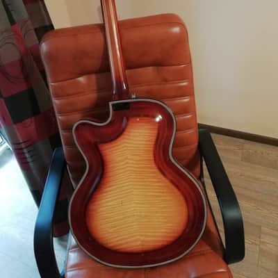 Musima Record 15 60-s 2 tone sunburst image 3