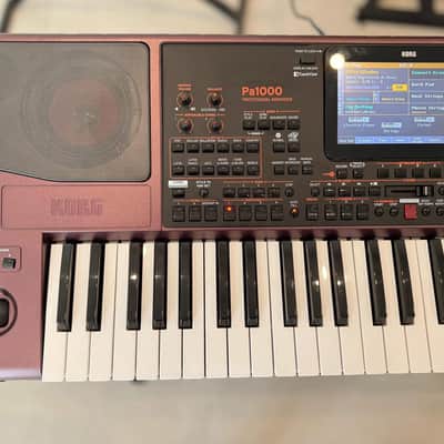 Korg PA1000 61-Key Professional Arranger 2017 - Present - Red image 4