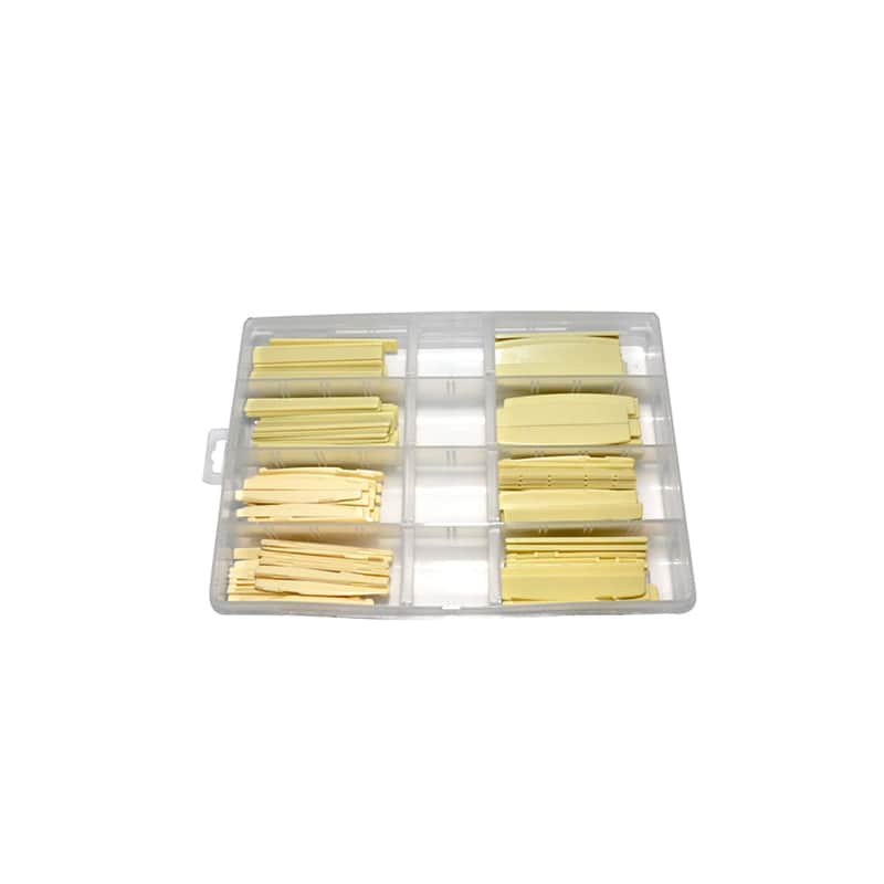 Allparts Allparts NA-2903-000 Plastic Saddle Assortment for Acoustic Guitar - Professional Box Set - New