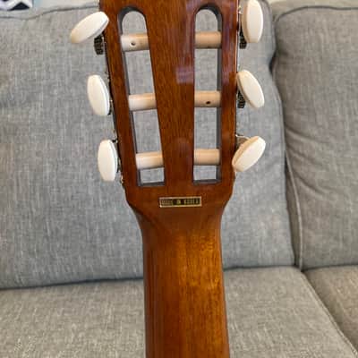 Washburn c104 sce  acoustic electric classical guitar natural image 9